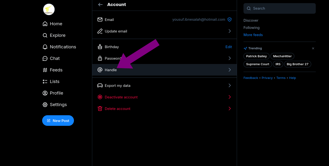 Setting up a Bluesky custom handle with an is-a.dev subdomain | is